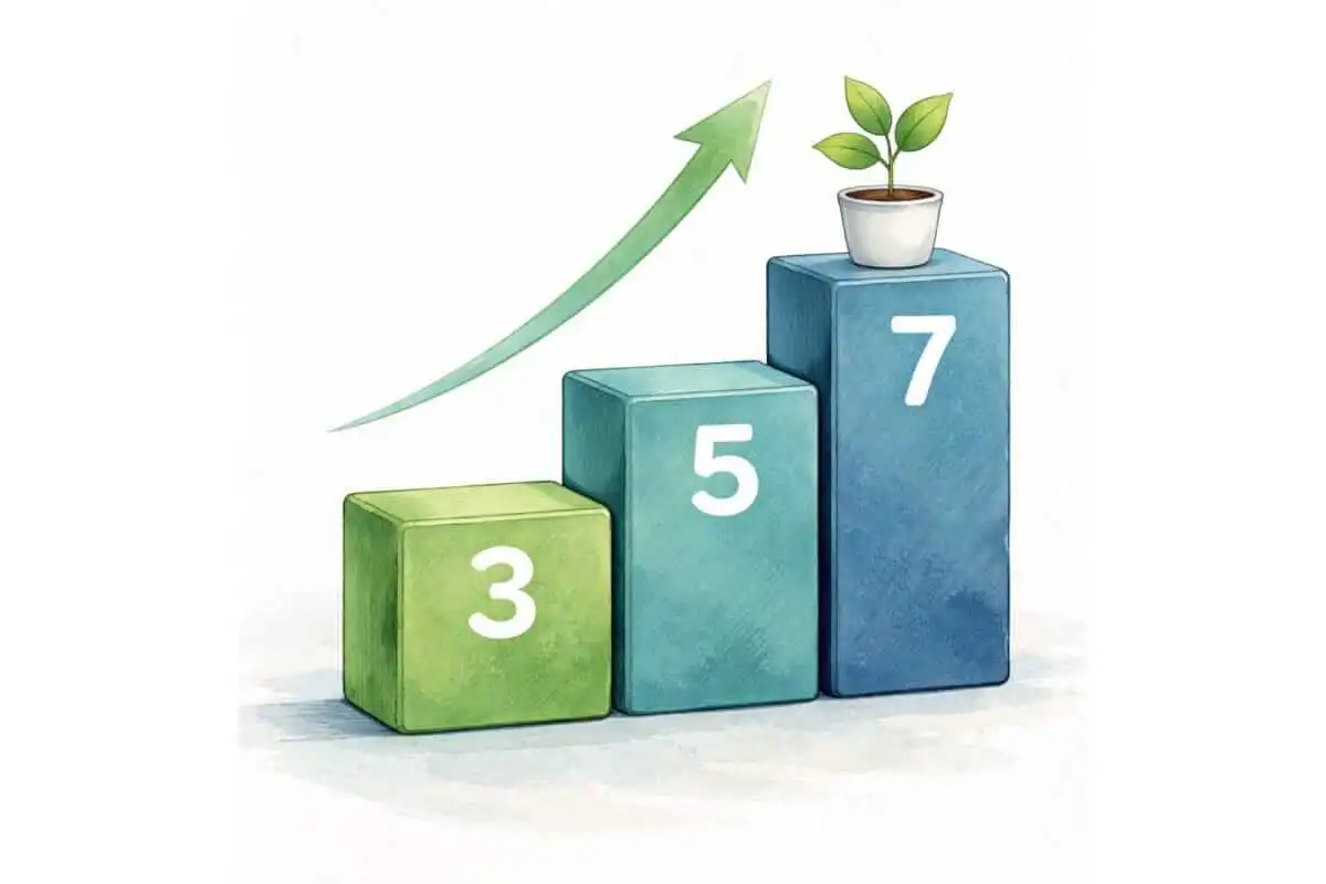 La règle 3-5-7 en bourse : une méthode simple pour investir avec plus de sérénité
