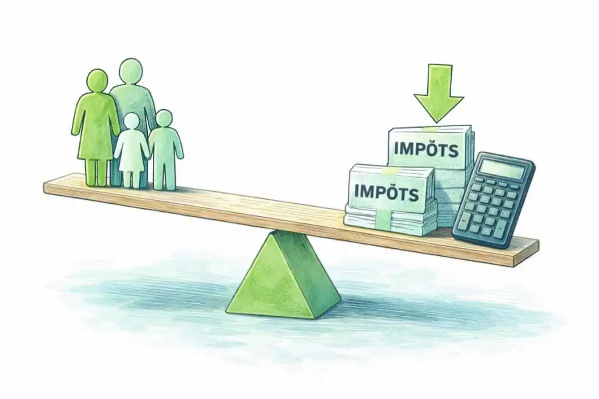 Qu’est-ce qui fait baisser les impôts ? Le quotient familial, un levier souvent sous-estimé.